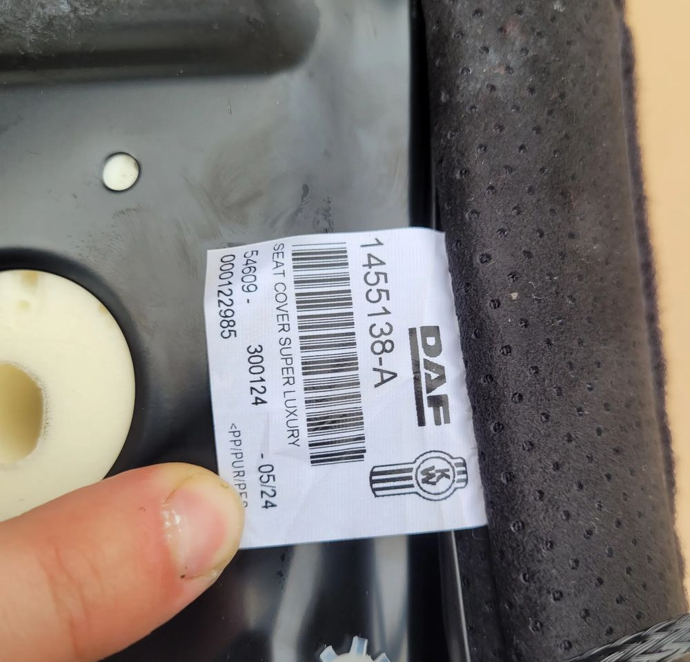 SIEDZISKO FOTELA DAF XF XG ORYGINAŁ CHWALIM116 - Sitz für LKW: das Bild 3 SIEDZISKO FOTELA DAF XF XG ORYGINAŁ CHWALIM116 - Sitz für LKW: das Bild 3
