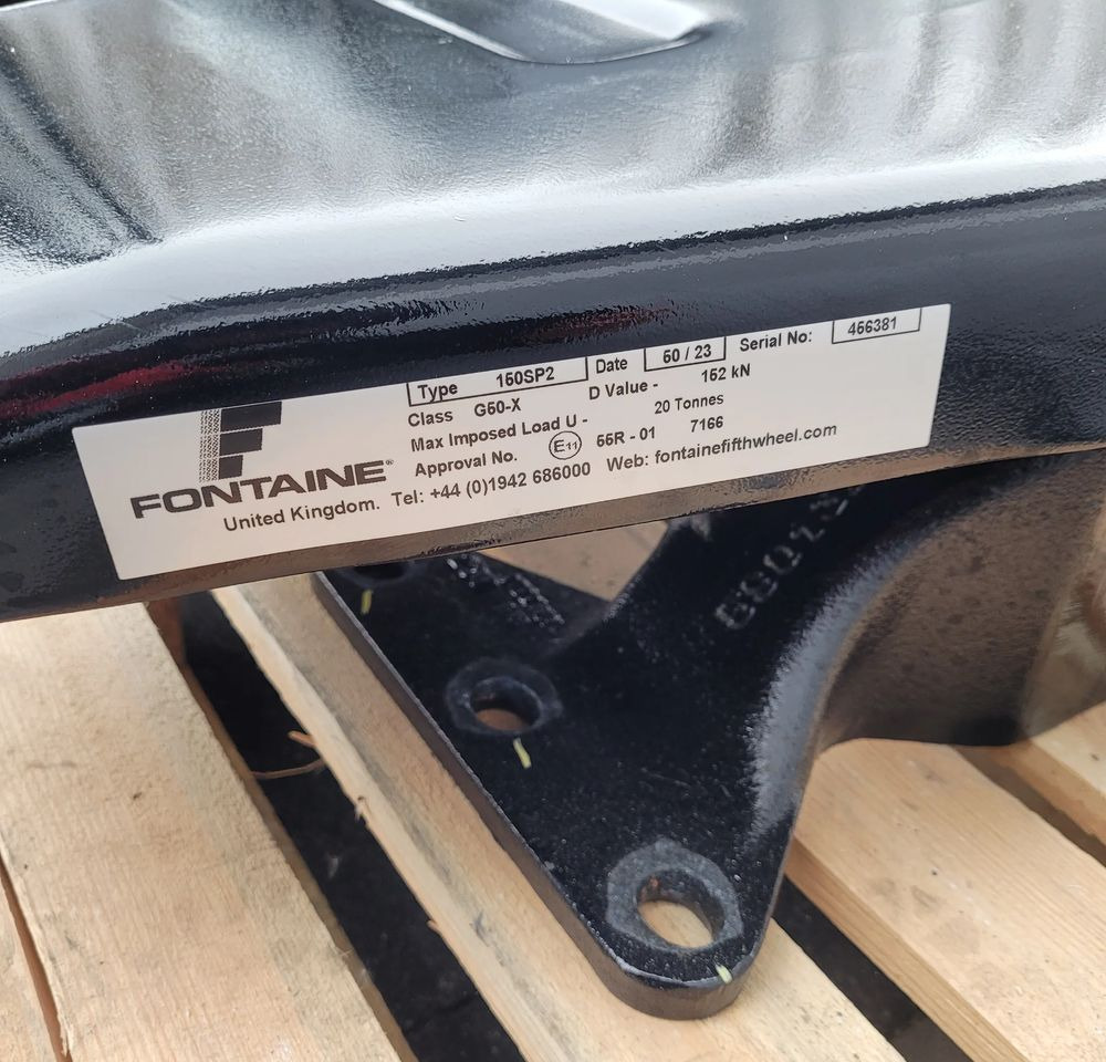 SIODŁO NOWE FONTAINE TYPE 150SP2 230MM.DAF 1740185 CHWALIM116 - Sattelkupplung für LKW: das Bild 5 SIODŁO NOWE FONTAINE TYPE 150SP2 230MM.DAF 1740185 CHWALIM116 - Sattelkupplung für LKW: das Bild 5