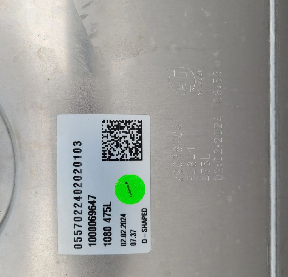ZBIORNIK PALIWA VOLVO FH4 FH5 GAMA 150X55X68 CM 475L 22038784 CHWALIM116 - Kraftstofftank für LKW: das Bild 4 ZBIORNIK PALIWA VOLVO FH4 FH5 GAMA 150X55X68 CM 475L 22038784 CHWALIM116 - Kraftstofftank für LKW: das Bild 4