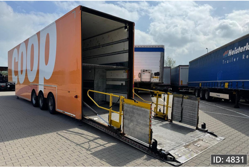 BURGERS Double-Deck / Steering axle / Tail lift / Racing / 5 pieces - Koffer Auflieger: das Bild 3 BURGERS Double-Deck / Steering axle / Tail lift / Racing / 5 pieces - Koffer Auflieger: das Bild 3