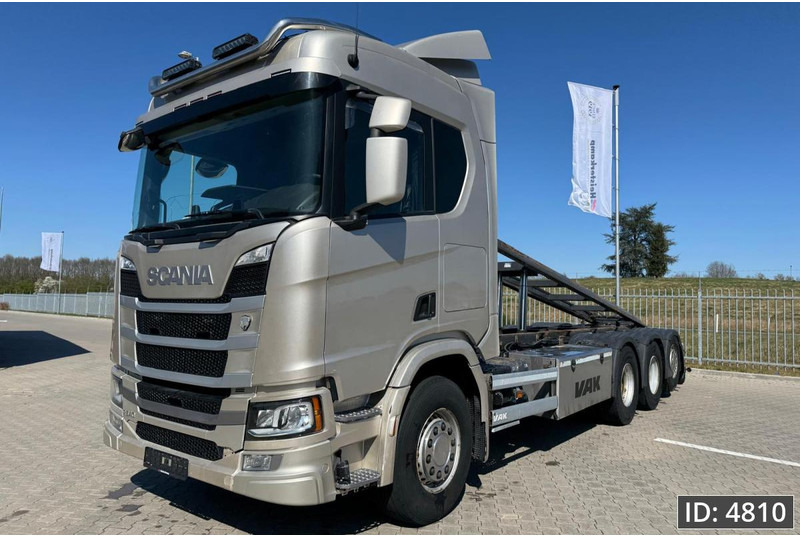 Scania R540 Topline, Euro 6, / 8x4 / BDF / Lift axle / frame 7.4 m - Containerwagen/ Wechselfahrgestell LKW: das Bild 1 Scania R540 Topline, Euro 6, / 8x4 / BDF / Lift axle / frame 7.4 m - Containerwagen/ Wechselfahrgestell LKW: das Bild 1