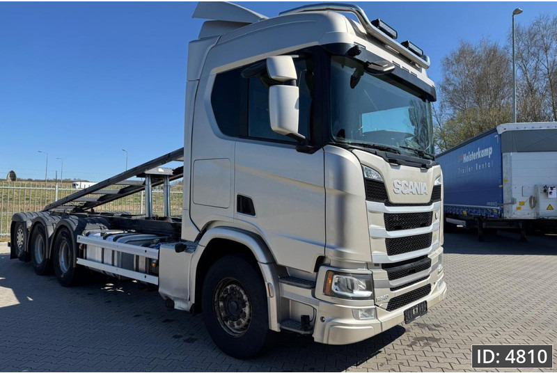 Scania R540 Topline, Euro 6, / 8x4 / BDF / Lift axle / frame 7.4 m - Containerwagen/ Wechselfahrgestell LKW: das Bild 4 Scania R540 Topline, Euro 6, / 8x4 / BDF / Lift axle / frame 7.4 m - Containerwagen/ Wechselfahrgestell LKW: das Bild 4