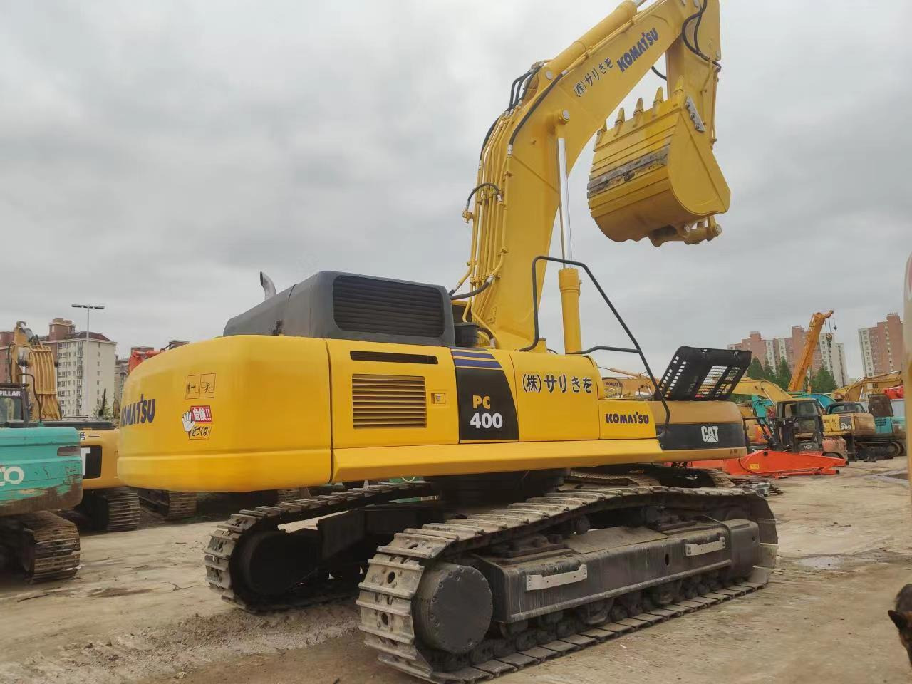 KOMATSU PC400-8 - Kettenbagger: das Bild 1 KOMATSU PC400-8 - Kettenbagger: das Bild 1