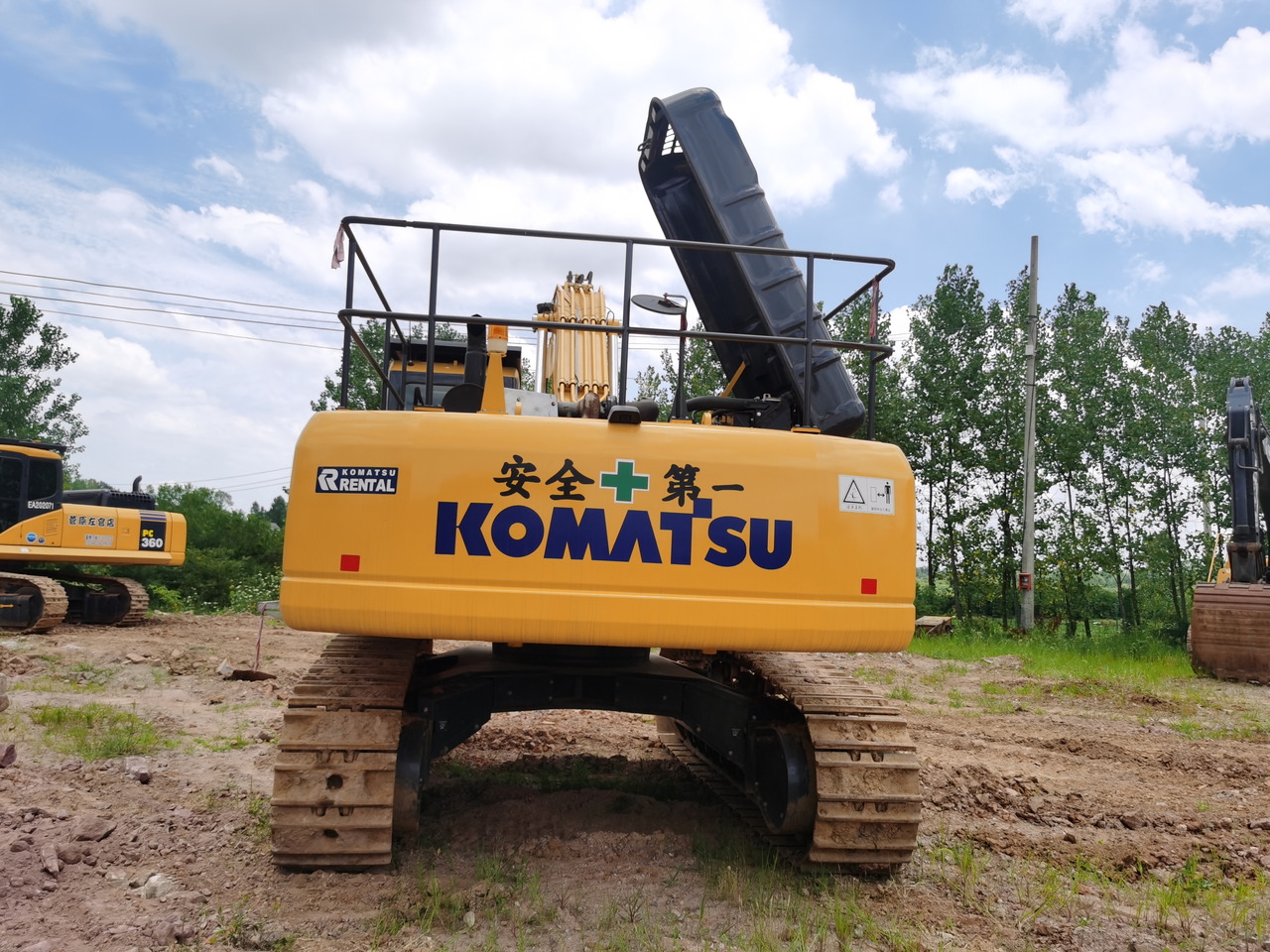KOMATSU PC450-7 - Kettenbagger: das Bild 3 KOMATSU PC450-7 - Kettenbagger: das Bild 3