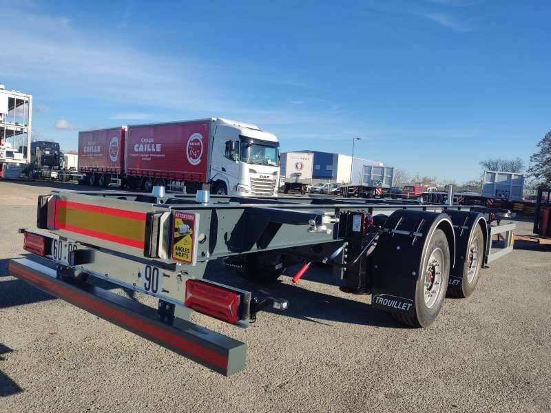 Remorque 2 Essieux 19T PORTE CAISSE MOBILE - Container/ Wechselfahrgestell Anhänger: das Bild 3 Remorque 2 Essieux 19T PORTE CAISSE MOBILE - Container/ Wechselfahrgestell Anhänger: das Bild 3