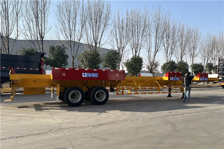 TITAN 20/40FT Terminal Trailer for Sale In Uganda - Container/ Wechselfahrgestell Auflieger: das Bild 4 TITAN 20/40FT Terminal Trailer for Sale In Uganda - Container/ Wechselfahrgestell Auflieger: das Bild 4