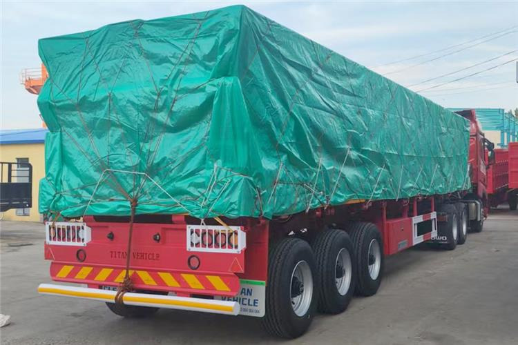 TITAN 2025 New China Flatbed Trailer with Single Tires In Kenya - Fahrgestell Auflieger: das Bild 4 TITAN 2025 New China Flatbed Trailer with Single Tires In Kenya - Fahrgestell Auflieger: das Bild 4