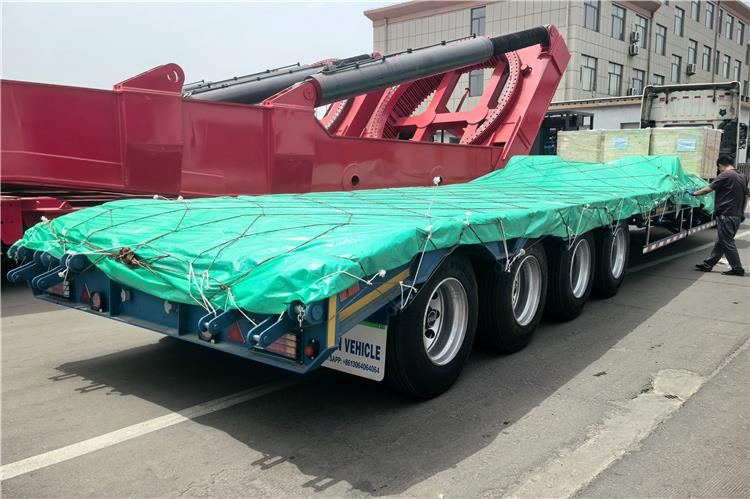 TITAN 4 Axle Extendable Low Bed Trailer for Sale In Nigeria - Tieflader Auflieger: das Bild 4 TITAN 4 Axle Extendable Low Bed Trailer for Sale In Nigeria - Tieflader Auflieger: das Bild 4