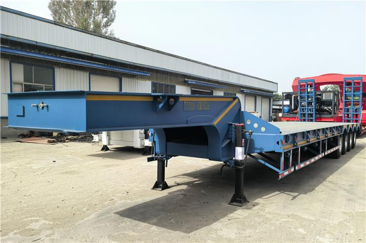 TITAN 4 Axle Extendable Low Bed Trailer for Sale In Nigeria - Tieflader Auflieger: das Bild 3 TITAN 4 Axle Extendable Low Bed Trailer for Sale In Nigeria - Tieflader Auflieger: das Bild 3
