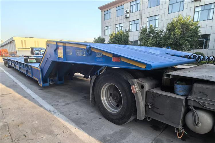 TITAN 4 Line 8 Axle Folding Gooseneck Trailer for Sale In Sudan - Tieflader Auflieger: das Bild 2 TITAN 4 Line 8 Axle Folding Gooseneck Trailer for Sale In Sudan - Tieflader Auflieger: das Bild 2
