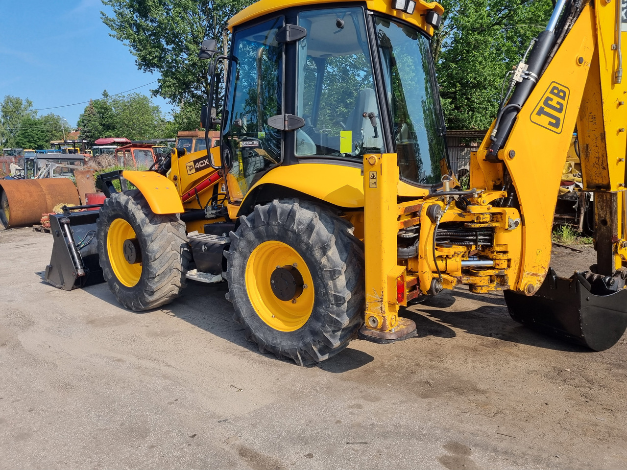 JCB 4CX - Baggerlader: das Bild 2 JCB 4CX - Baggerlader: das Bild 2