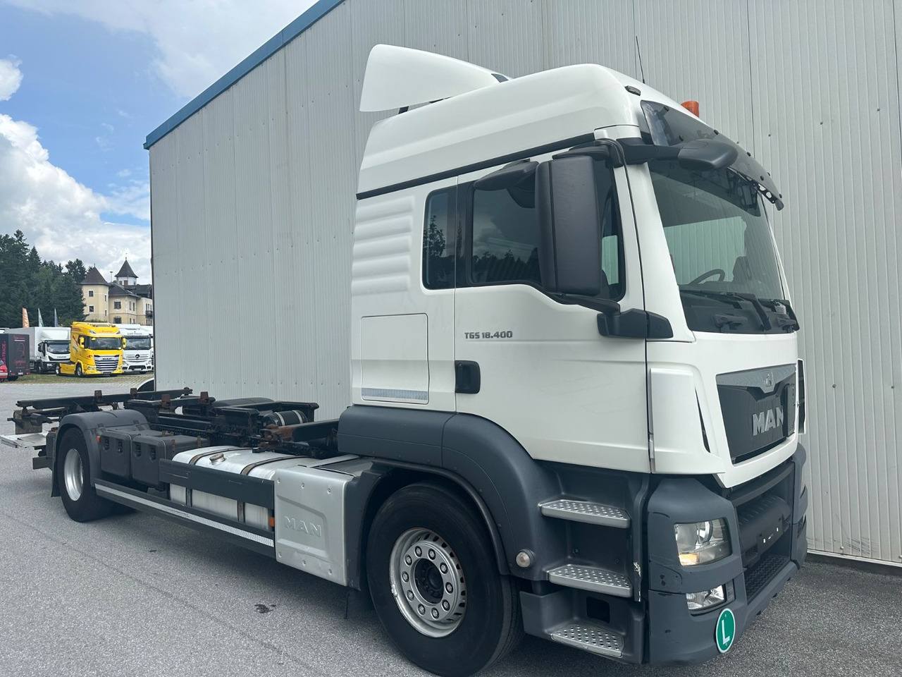 MAN TGS 18.400 Intarder / LBW / Webasto - Containerwagen/ Wechselfahrgestell LKW: das Bild 2 MAN TGS 18.400 Intarder / LBW / Webasto - Containerwagen/ Wechselfahrgestell LKW: das Bild 2