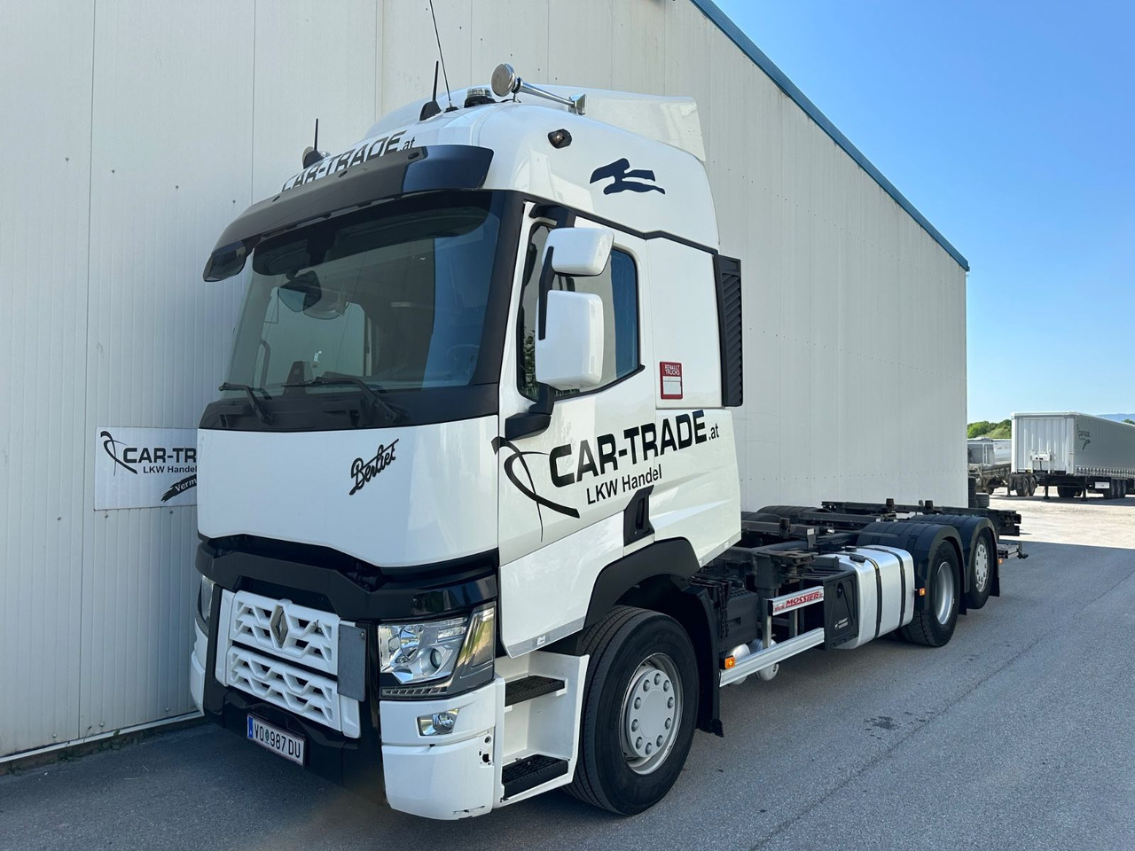 Renault T480 Retarder Multiwechsler LBW - Containerwagen/ Wechselfahrgestell LKW: das Bild 1 Renault T480 Retarder Multiwechsler LBW - Containerwagen/ Wechselfahrgestell LKW: das Bild 1