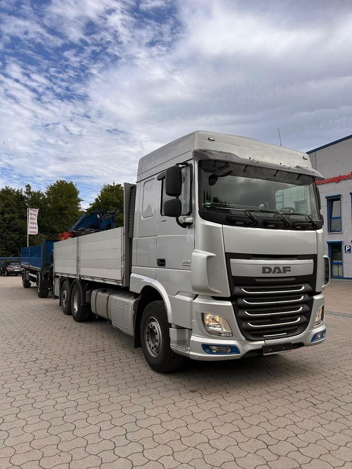 DAF DAF XF 460 FAN + MKG + 10mtr 2to + Lenkachse + EURO 6 - Pritsche LKW, Autokran: das Bild 3 DAF DAF XF 460 FAN + MKG + 10mtr 2to + Lenkachse + EURO 6 - Pritsche LKW, Autokran: das Bild 3