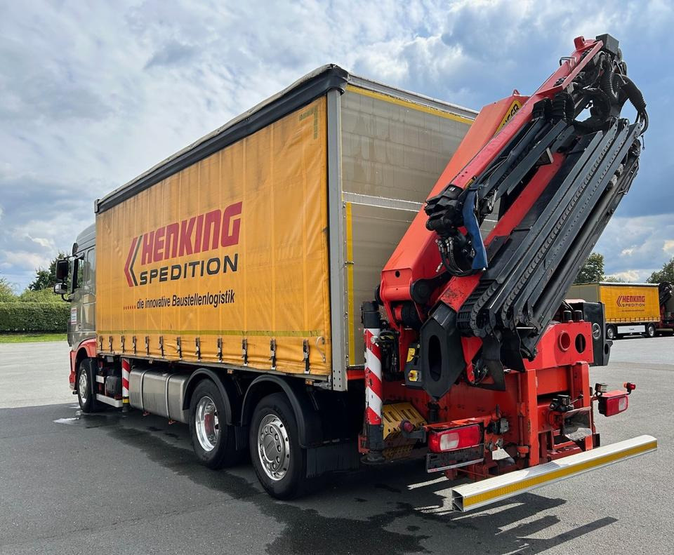 DAF DAF XF 460 FAN + PALFINGER + 16mtr + Lenkachse + EURO 6 - Plane LKW, Autokran: das Bild 4 DAF DAF XF 460 FAN + PALFINGER + 16mtr + Lenkachse + EURO 6 - Plane LKW, Autokran: das Bild 4