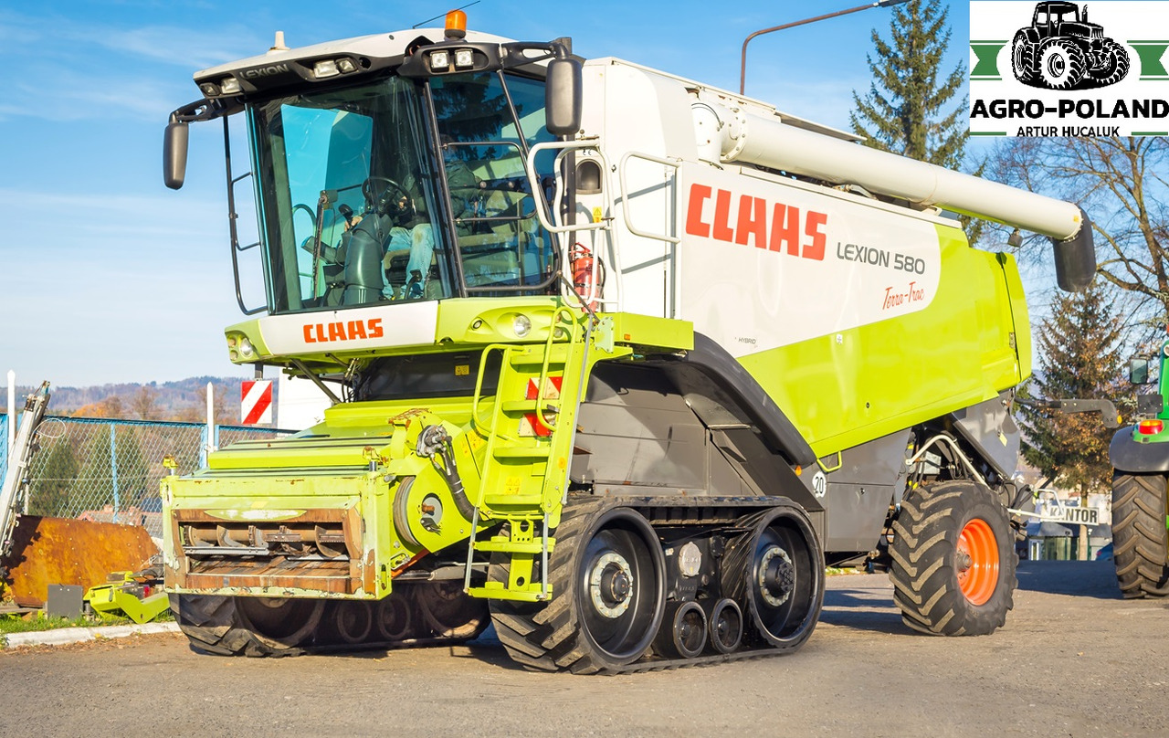 CLAAS LEXION 580 TT - 3326 h - 2008 ROK - QUANTIMETER + VARIO 750 - LASER PILOT - Mähdrescher: das Bild 2 CLAAS LEXION 580 TT - 3326 h - 2008 ROK - QUANTIMETER + VARIO 750 - LASER PILOT - Mähdrescher: das Bild 2