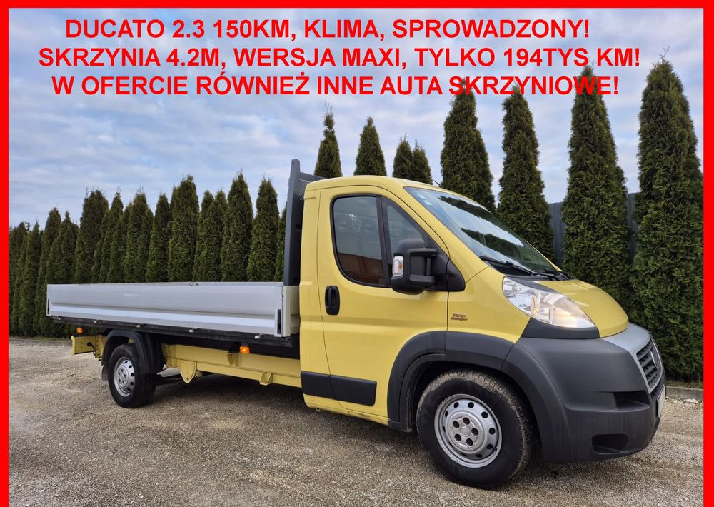 Fiat DUCATO 2.3 MultiJet 150KM - Pritsche Transporter: das Bild 1 Fiat DUCATO 2.3 MultiJet 150KM - Pritsche Transporter: das Bild 1