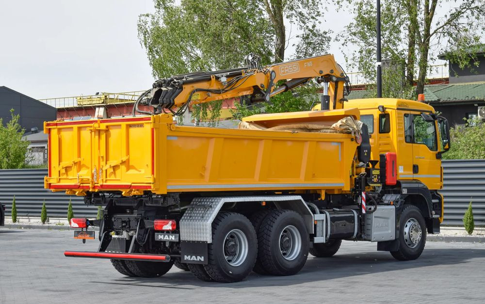 MAN TGS 26.400 / 6x4 / EURO 6 / UDT / HDS FASSI 165 / WYSUW x3 / ROTATOR / CHWYTAK / STEROWANIE RADIOWE / WZMOCNIONA RAMA / WYWROTKA / HYDROBURTA / AUTOMAT / 2017 / NOWE OPONY - 100% / NISKI PRZEBIEG - Kipper: das Bild 5 MAN TGS 26.400 / 6x4 / EURO 6 / UDT / HDS FASSI 165 / WYSUW x3 / ROTATOR / CHWYTAK / STEROWANIE RADIOWE / WZMOCNIONA RAMA / WYWROTKA / HYDROBURTA / AUTOMAT / 2017 / NOWE OPONY - 100% / NISKI PRZEBIEG - Kipper: das Bild 5