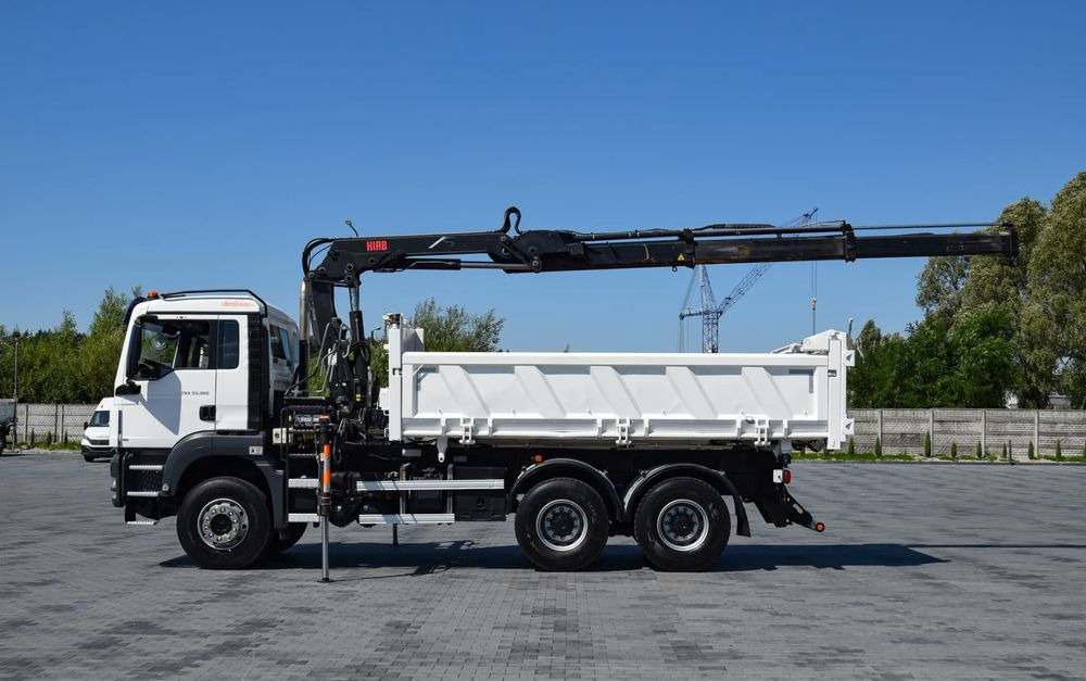MAN TGS 33.360 / 6x4 / HDS HIAB 122 E-2 HIDUO / STEROWANIE RADIOWE / WYWROTKA / HYDROBURTA / AUTOMAT / KLIMA / TEMPOMAT / KAMERA COFANIA / SPROWADZONY - Kipper: das Bild 5 MAN TGS 33.360 / 6x4 / HDS HIAB 122 E-2 HIDUO / STEROWANIE RADIOWE / WYWROTKA / HYDROBURTA / AUTOMAT / KLIMA / TEMPOMAT / KAMERA COFANIA / SPROWADZONY - Kipper: das Bild 5