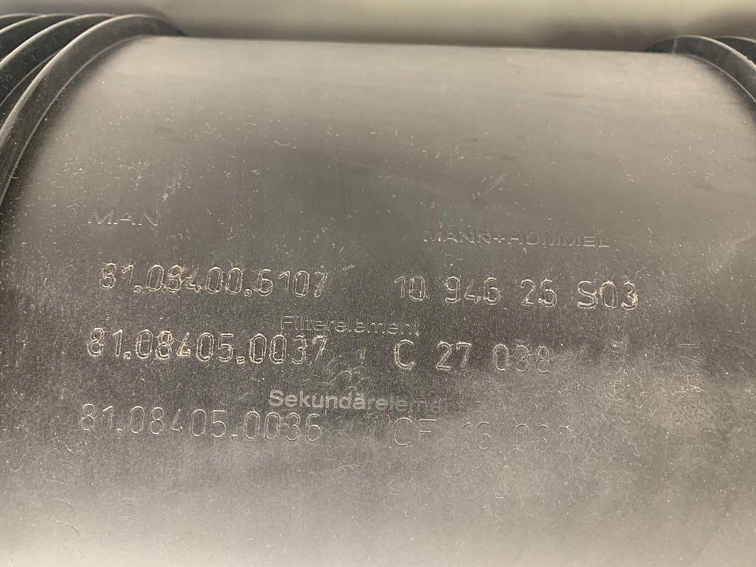 FILTR POWIETRZA OBUDOWA FILTRA MAN TGS TGX EURO 6 - Luftfilter für LKW: das Bild 5 FILTR POWIETRZA OBUDOWA FILTRA MAN TGS TGX EURO 6 - Luftfilter für LKW: das Bild 5