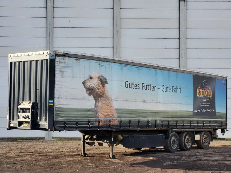 Krone SD Forklift Lift+Lenkachse Kooiaap Palettenkasten SAF Sliding Roof 2015 - Planenauflieger: das Bild 1 Krone SD Forklift Lift+Lenkachse Kooiaap Palettenkasten SAF Sliding Roof 2015 - Planenauflieger: das Bild 1