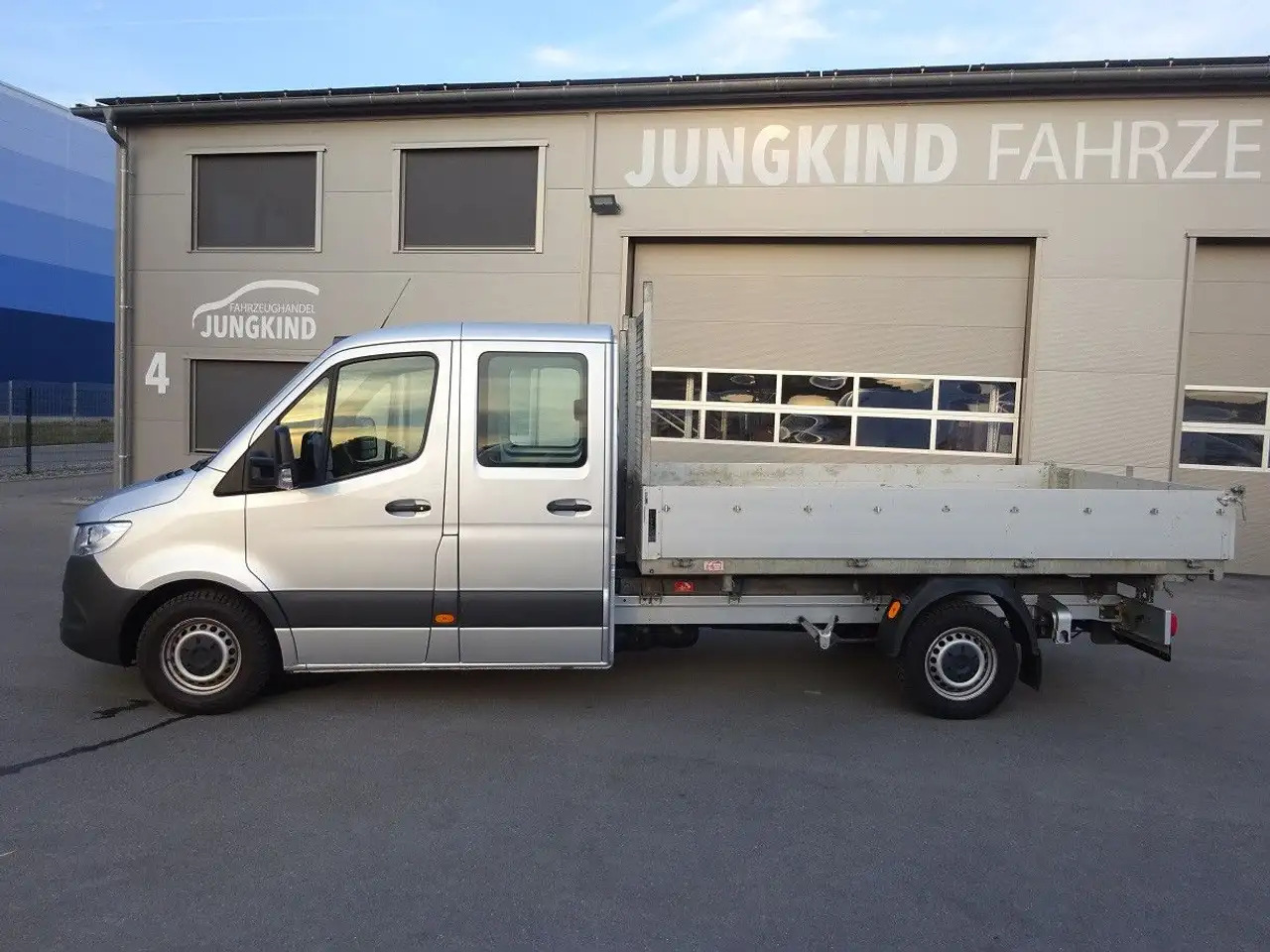 Mercedes-Benz Sprinter 319 CDI DoKa Maxi Kipper AHK 2,8t - Pritsche Transporter, Transporter mit Doppelkabine: das Bild 1 Mercedes-Benz Sprinter 319 CDI DoKa Maxi Kipper AHK 2,8t - Pritsche Transporter, Transporter mit Doppelkabine: das Bild 1