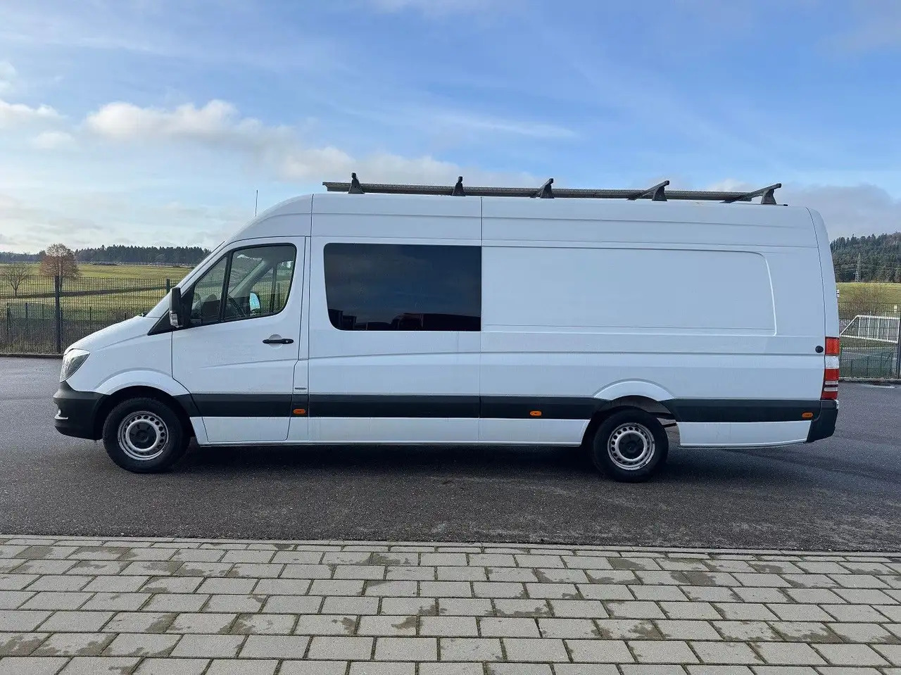 Mercedes-Benz Sprinter 319 CDI Maxi Lang XXL Extralang Mixto - Kastenwagen, Transporter mit Doppelkabine: das Bild 3 Mercedes-Benz Sprinter 319 CDI Maxi Lang XXL Extralang Mixto - Kastenwagen, Transporter mit Doppelkabine: das Bild 3