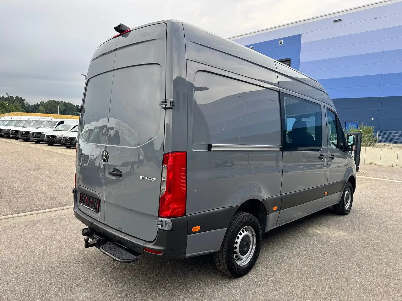 Kastenwagen, Transporter mit Doppelkabine Mercedes-Benz Sprinter 319 CDI Mixto Lang Hoch Klima AHK: das Bild 6