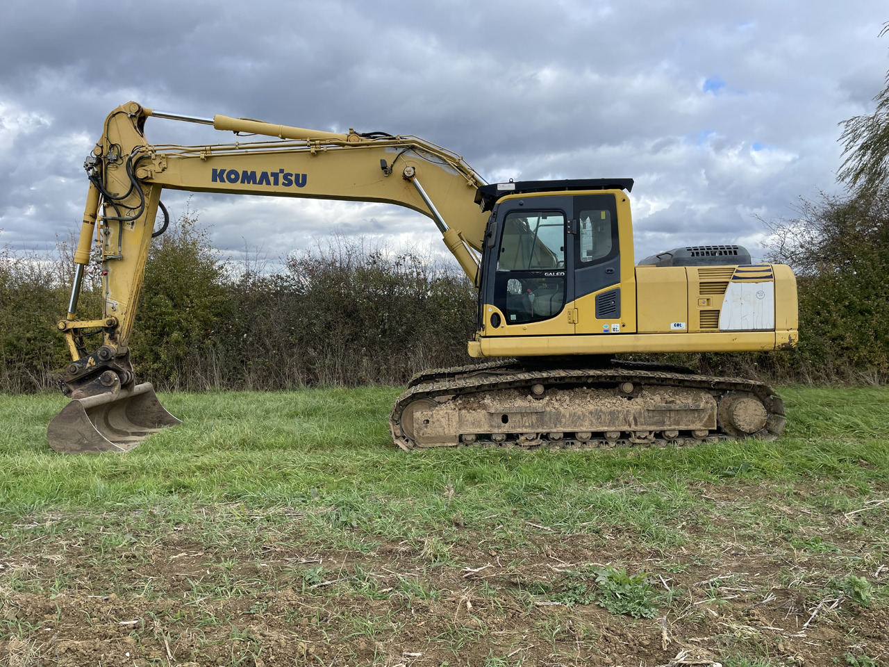 Komatsu PC210LC-8 - Kettenbagger: das Bild 1 Komatsu PC210LC-8 - Kettenbagger: das Bild 1