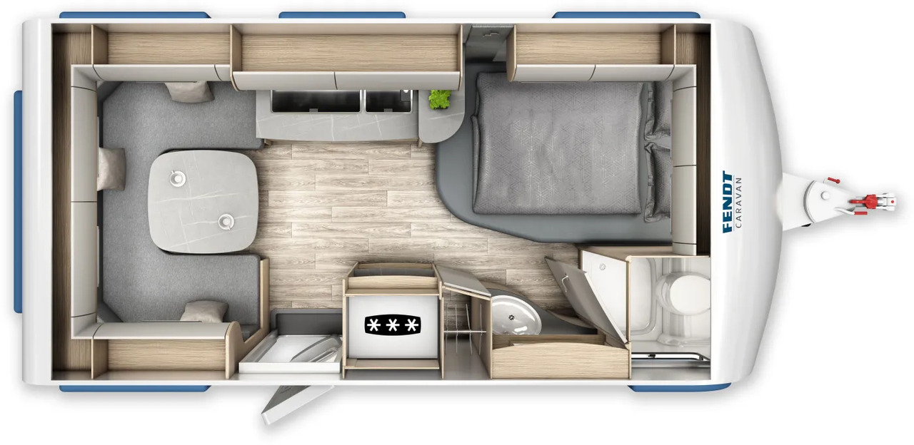 Fendt Bianco Activ 445 SFB Fahrzeug frei konfigurierbar - Wohnwagen: das Bild 2 Fendt Bianco Activ 445 SFB Fahrzeug frei konfigurierbar - Wohnwagen: das Bild 2