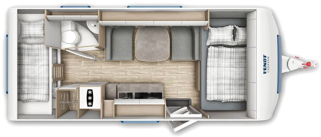 Wohnwagen Fendt Bianco Activ 515 SKF volle Hütte - Wohnwagen: das Bild 2 Wohnwagen Fendt Bianco Activ 515 SKF volle Hütte - Wohnwagen: das Bild 2