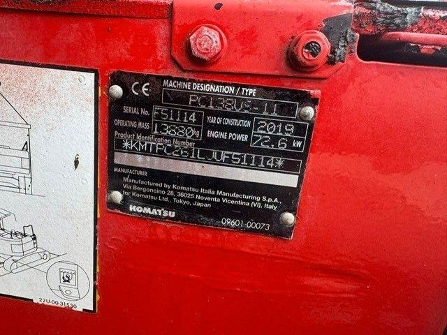 Komatsu 138US-11 - Kettenbagger: das Bild 5 Komatsu 138US-11 - Kettenbagger: das Bild 5