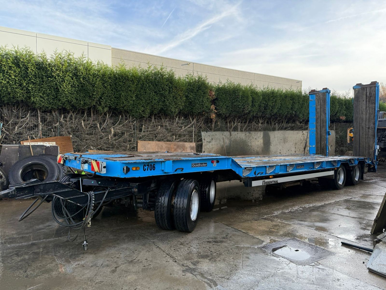 GOLDHOFER, 2010 god. - Tieflader Anhänger: das Bild 1 GOLDHOFER, 2010 god. - Tieflader Anhänger: das Bild 1