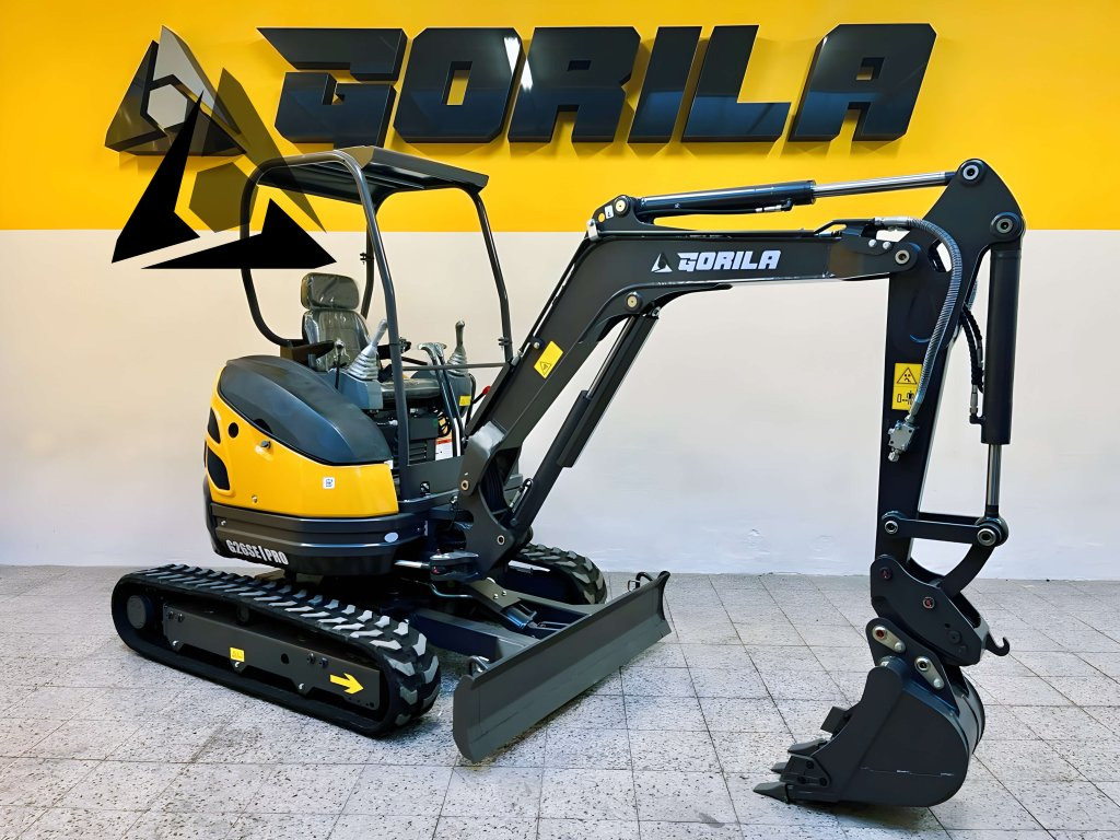 Pásový minibagr GORILA G27SE I PRO - Minibagger: das Bild 1 Pásový minibagr GORILA G27SE I PRO - Minibagger: das Bild 1