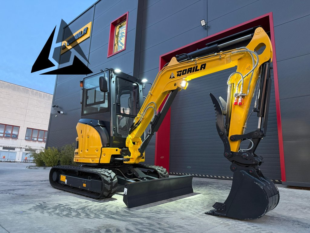 Pásový minibagr GORILA G40S I PRO CAB - Minibagger: das Bild 1 Pásový minibagr GORILA G40S I PRO CAB - Minibagger: das Bild 1