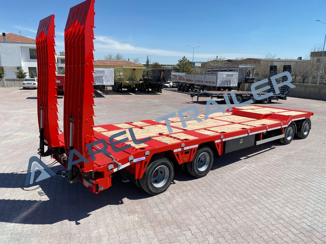 AREL TRAILER 2+2 4 AXLE DRAWBAR REMORQUE TRAILER - Tieflader Anhänger: das Bild 5 AREL TRAILER 2+2 4 AXLE DRAWBAR REMORQUE TRAILER - Tieflader Anhänger: das Bild 5