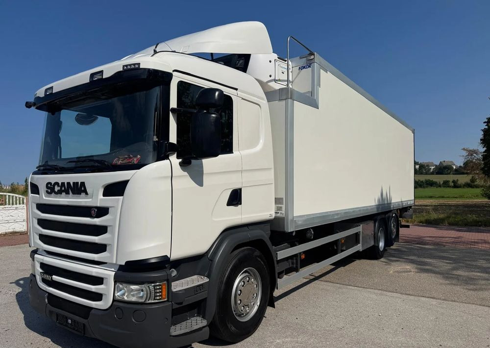 Scania Scania G 490 / CHŁODNIA + WINDA / 23 PALETY / EURO6 / OŚ SKRĘTNA / CARRIER 850 / ASO - Kühlkoffer LKW: das Bild 1 Scania Scania G 490 / CHŁODNIA + WINDA / 23 PALETY / EURO6 / OŚ SKRĘTNA / CARRIER 850 / ASO - Kühlkoffer LKW: das Bild 1