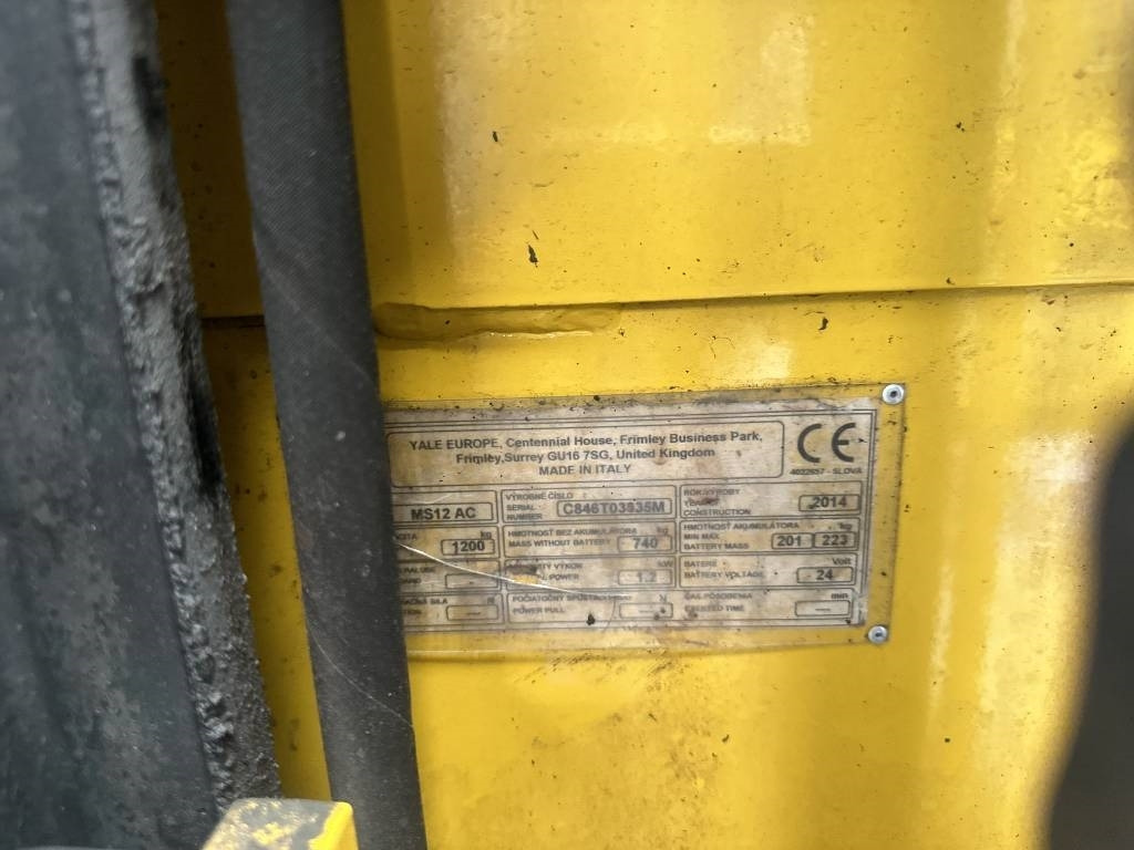 Yale ms12 - Hochhubwagen: das Bild 2 Yale ms12 - Hochhubwagen: das Bild 2