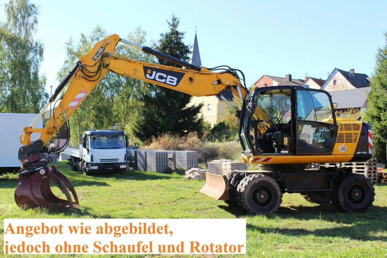 JCB JS 175 W Mobilbagger 18 to. Schnellwechsler - Mobilbagger: das Bild 1 JCB JS 175 W Mobilbagger 18 to. Schnellwechsler - Mobilbagger: das Bild 1