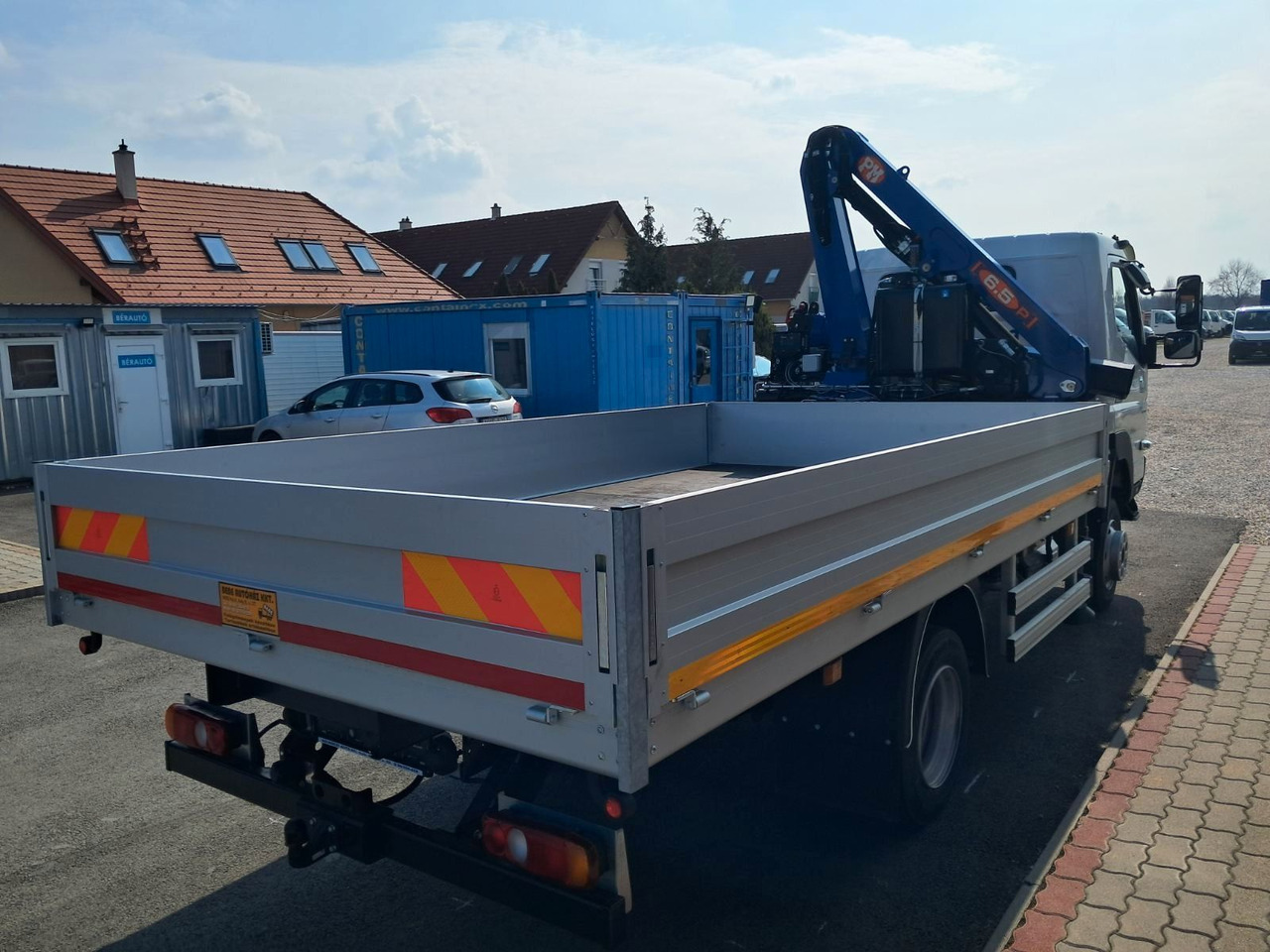 Pritsche Transporter Mitsubishi FUSO CANTER 6C18 4WD PRITSCHE+PM 6522P KRAN: das Bild 24