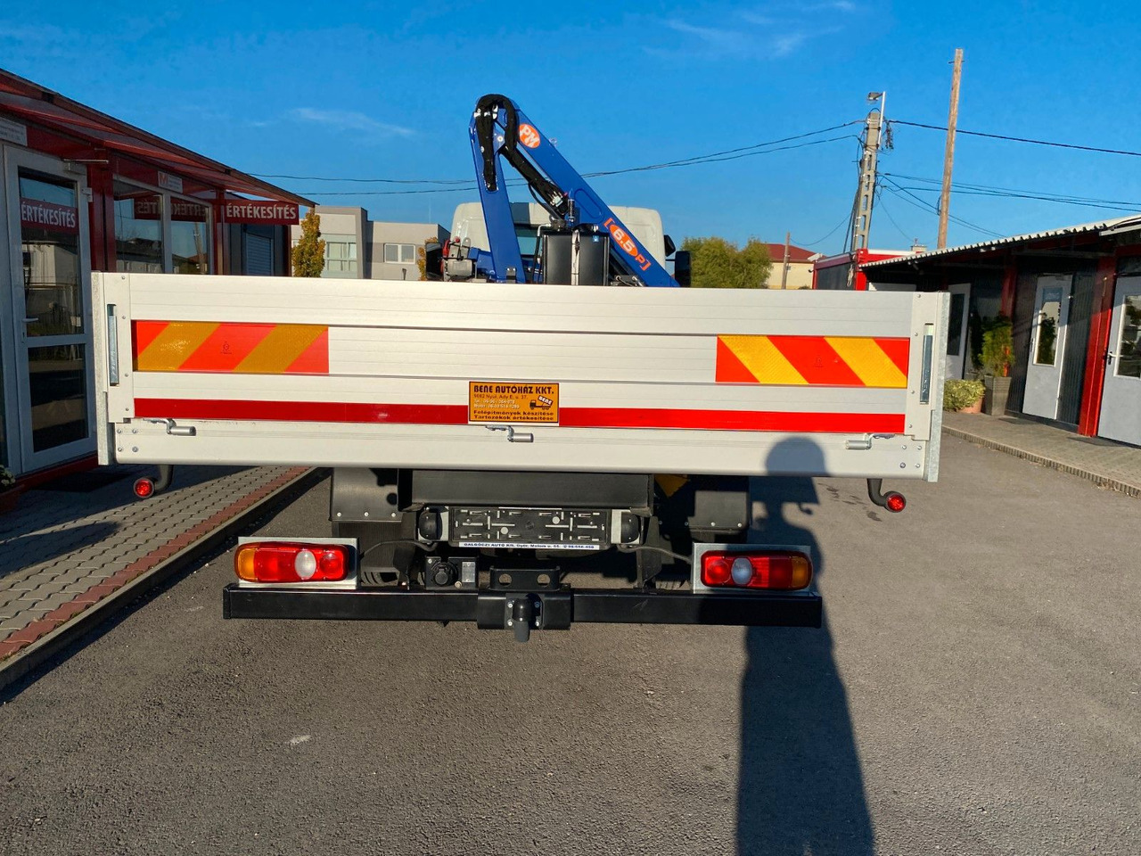 Pritsche Transporter Mitsubishi FUSO CANTER 6C18 4WD PRITSCHE+PM 6522P KRAN: das Bild 14