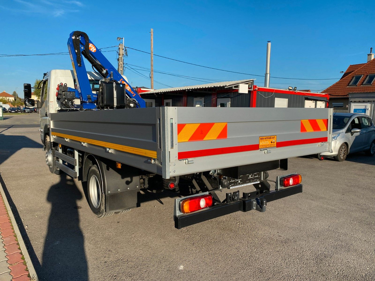 Pritsche Transporter Mitsubishi FUSO CANTER 6C18 4WD PRITSCHE+PM 6522P KRAN: das Bild 13