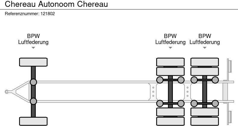 Kühlkoffer Anhänger Chereau Autonoom Chereau: das Bild 11