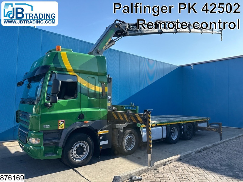 DAF CF 410 8x2, EURO 5, Palfinger, Steerling, Remote,Retarder - Pritsche LKW, Autokran: das Bild 1 DAF CF 410 8x2, EURO 5, Palfinger, Steerling, Remote,Retarder - Pritsche LKW, Autokran: das Bild 1
