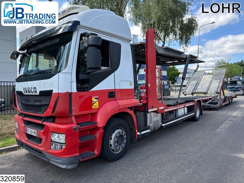 Iveco Stralis 420 EURO 6, Retarder, PTO, LOHR, Standairco - Autotransporter LKW: das Bild 1 Iveco Stralis 420 EURO 6, Retarder, PTO, LOHR, Standairco - Autotransporter LKW: das Bild 1