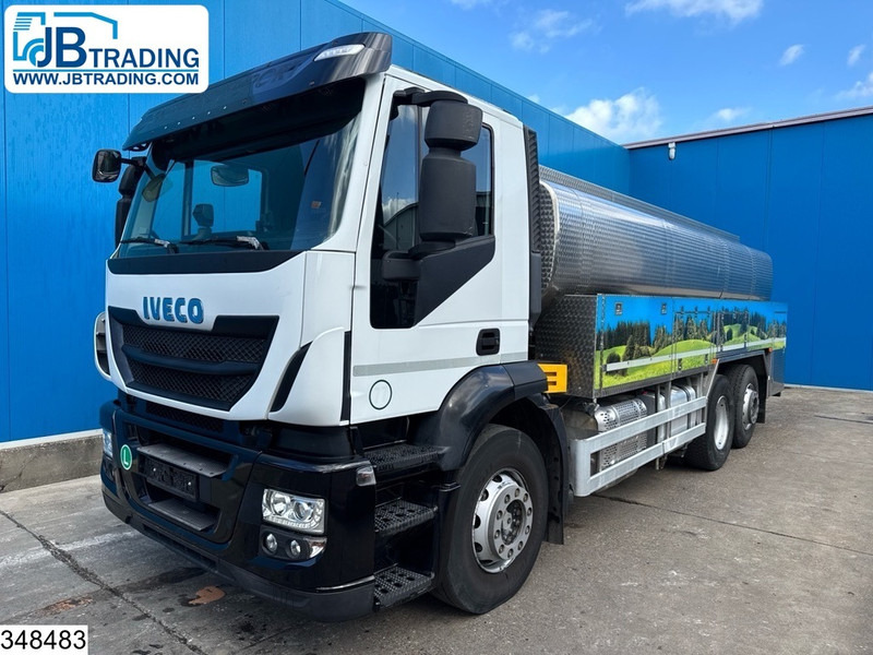 Iveco Stralis 460 6x2, EURO 6, 15,900 litres, Milk, Retarder - Tankwagen: das Bild 1 Iveco Stralis 460 6x2, EURO 6, 15,900 litres, Milk, Retarder - Tankwagen: das Bild 1