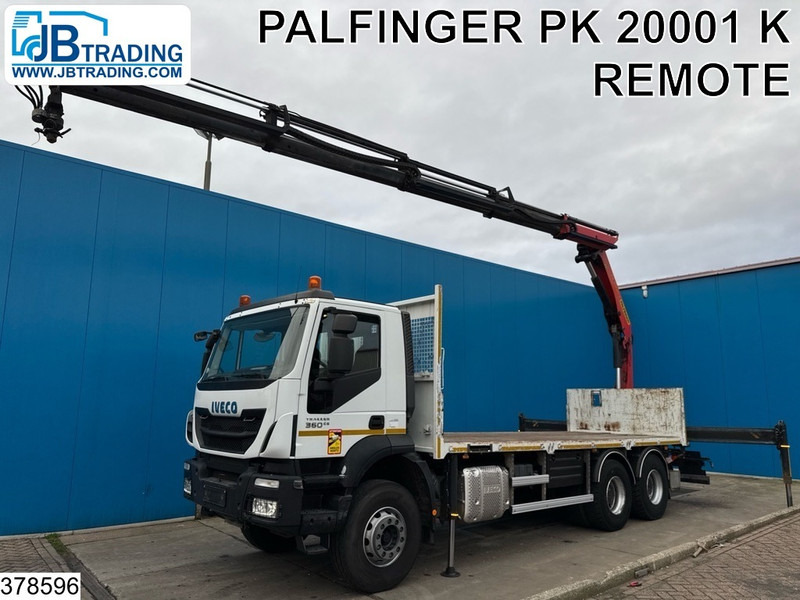 Iveco Trakker 360 6X4, EURO 6, Palfinger, Remote, Steel suspension - Pritsche LKW, Autokran: das Bild 1 Iveco Trakker 360 6X4, EURO 6, Palfinger, Remote, Steel suspension - Pritsche LKW, Autokran: das Bild 1
