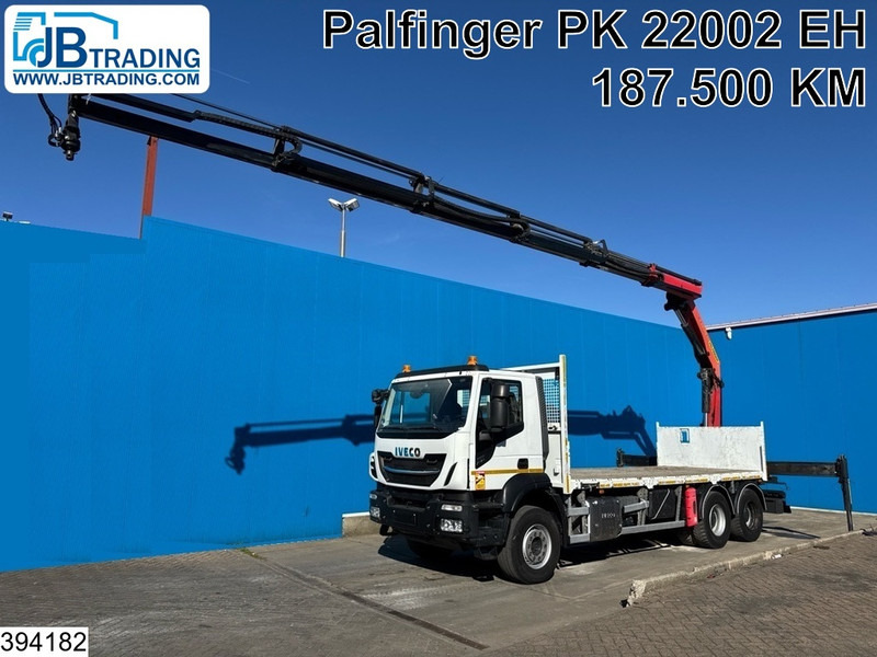 Iveco Trakker 360 6X4, EURO 6, Steel suspension, Palfinger - Pritsche LKW, Autokran: das Bild 1 Iveco Trakker 360 6X4, EURO 6, Steel suspension, Palfinger - Pritsche LKW, Autokran: das Bild 1