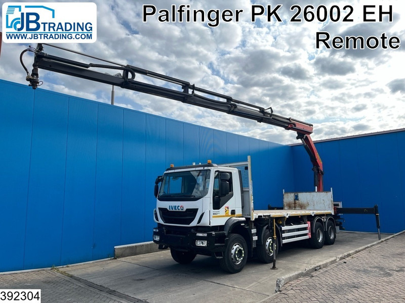 Iveco Trakker 360 8x4, EURO 6, Retarder, Palfinger - Pritsche LKW, Autokran: das Bild 1 Iveco Trakker 360 8x4, EURO 6, Retarder, Palfinger - Pritsche LKW, Autokran: das Bild 1