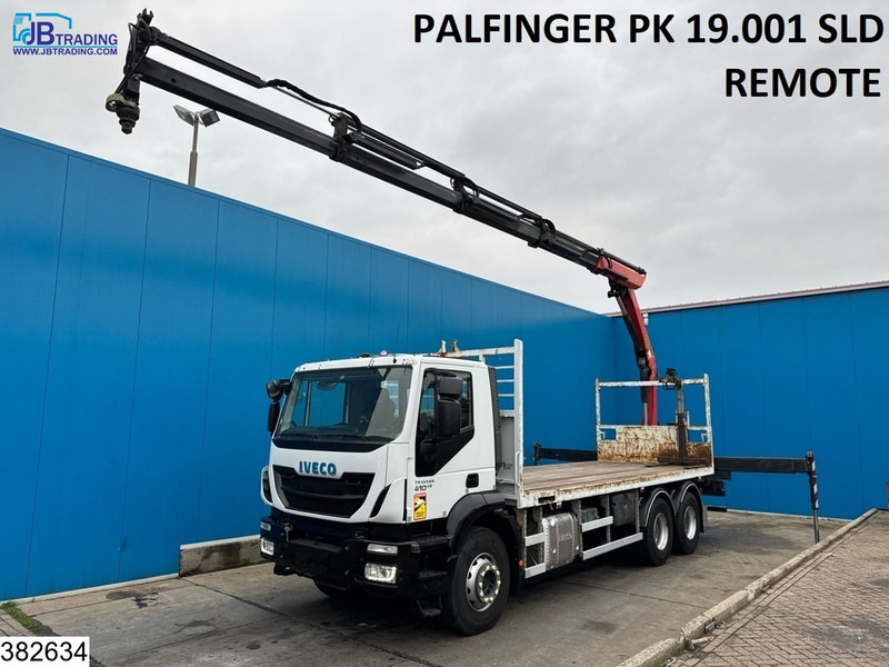 Iveco Trakker 410 6x4, EURO 6, Palfinger, Remote, Steel suspenion - Pritsche LKW, Autokran: das Bild 1 Iveco Trakker 410 6x4, EURO 6, Palfinger, Remote, Steel suspenion - Pritsche LKW, Autokran: das Bild 1